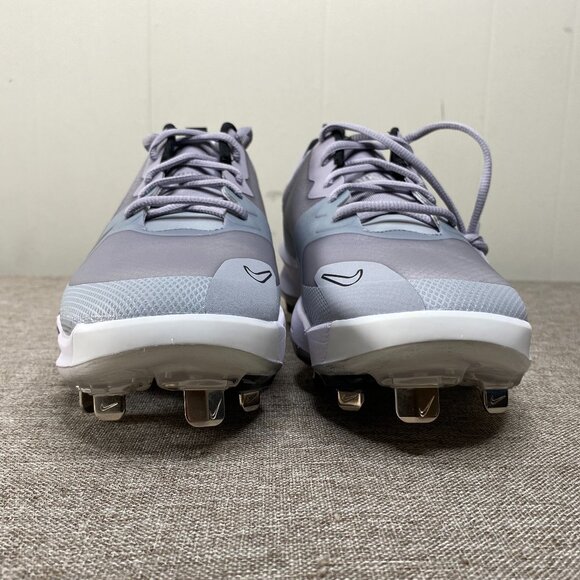 Nike Force Zoom Trout 9 Pro Baseball Cleats Men\'s 8 Pewter Wolf Grey FB2907-002 main image 12